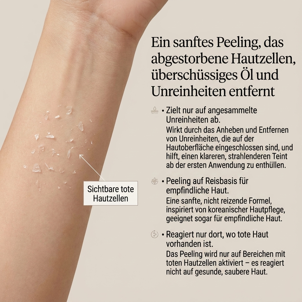 Koreanisches Peel Shot – Entfernt Unreinheiten & verfeinert dein Hautbild